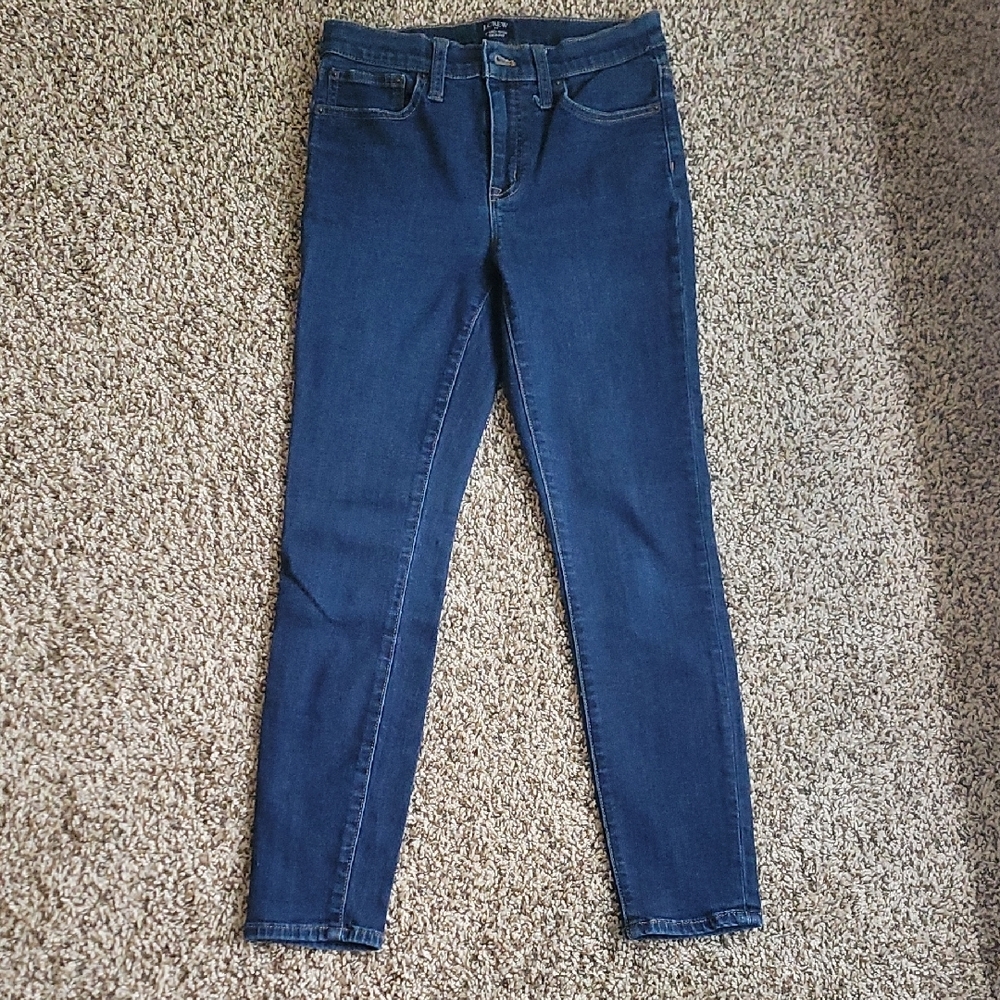 J. Crew Blue Skinny Jeans Classic Style